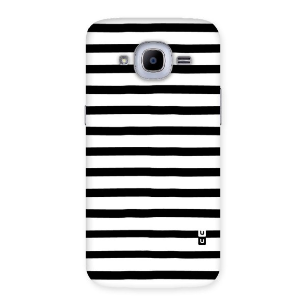 Elegant Basic Stripes Back Case for Samsung Galaxy J2 2016